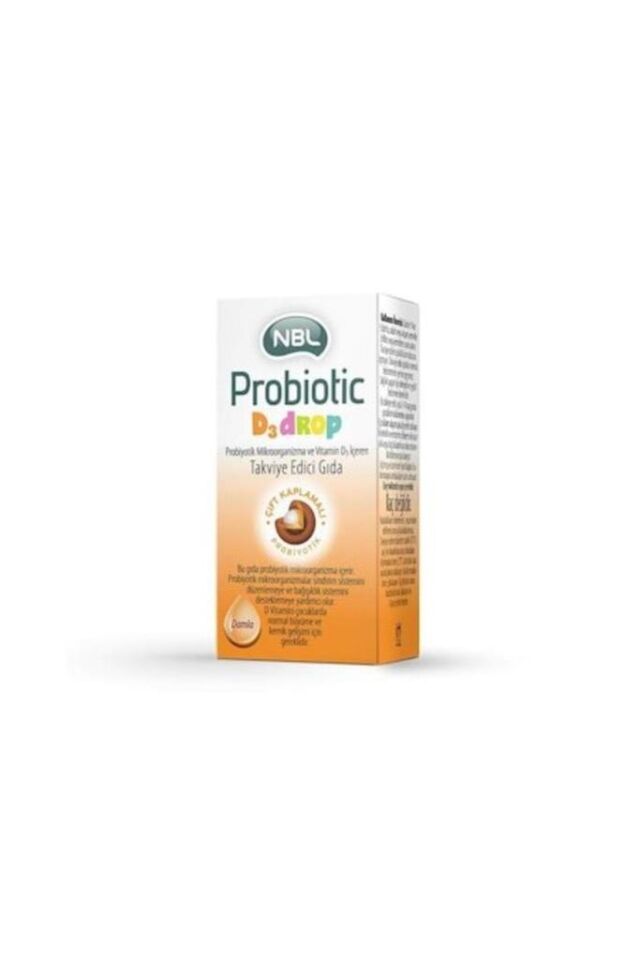 NBL Probiotic D3 Drop 7,5 ml Damla