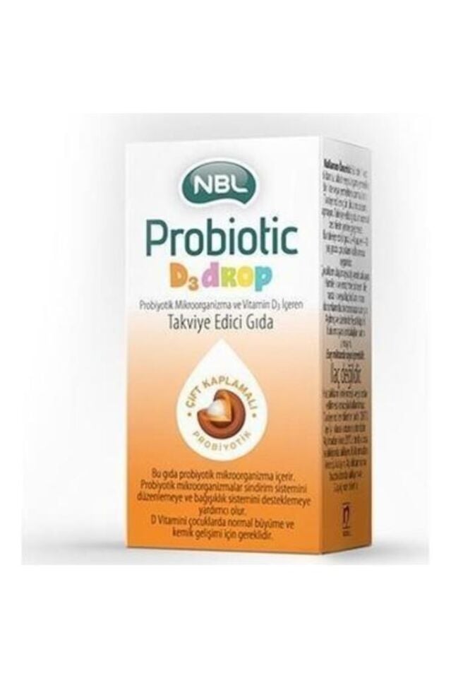 NBL Probiotic D3 Drop 7,5 ml Damla