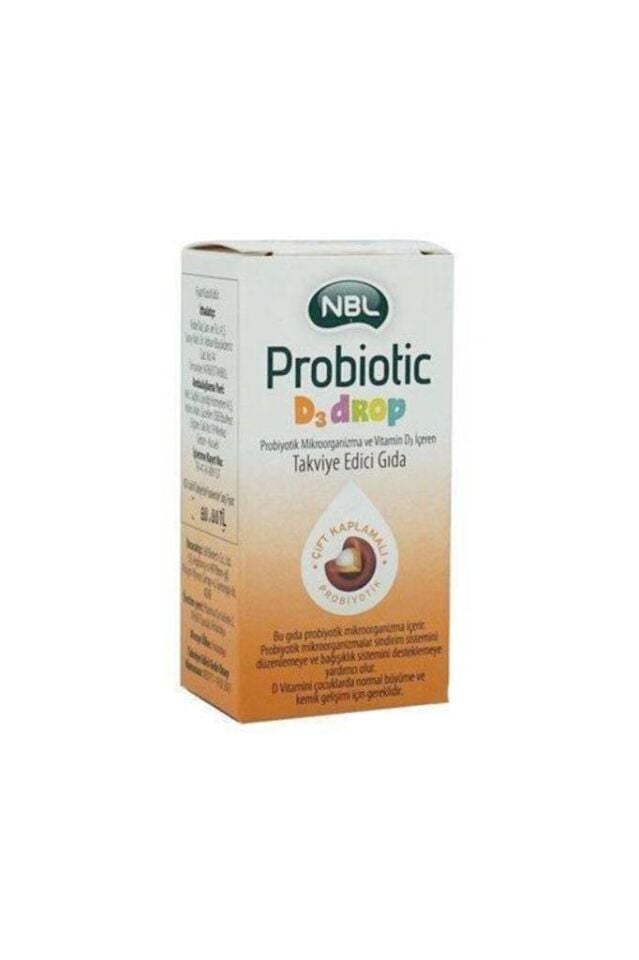 NBL Probiotic D3 Drop 7,5 ml Damla