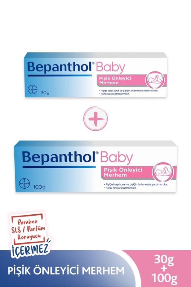 Bepanthol Baby 100 gr + 30 gr Pişik Kremi