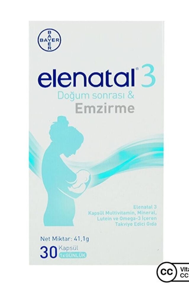 Elenatal-3 30 Film Tablet