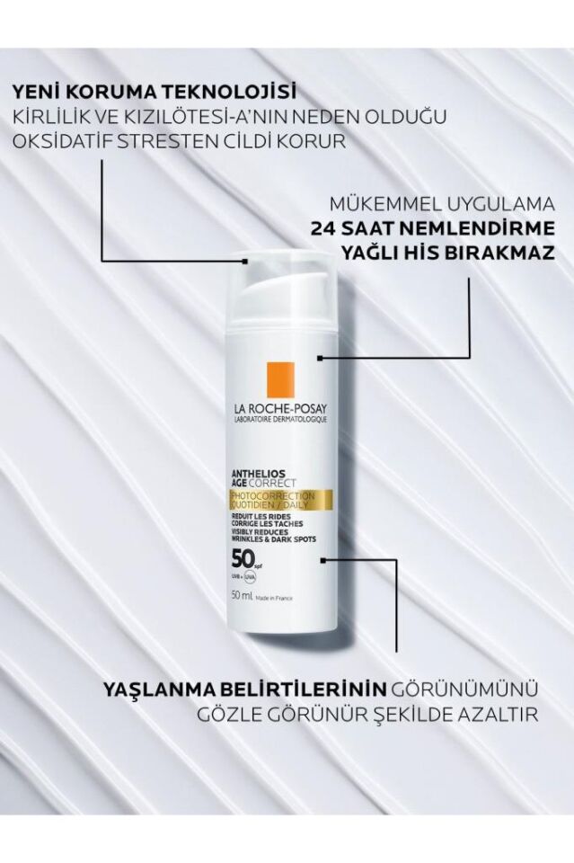 La Roche Posay Anthelios Age Correct Daily Light SPF50+ Cream 50 ml