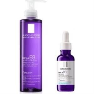 La Roche Posay MELA B3 SERUM I MELA B3 FACE CLEANSING GEL and GIFT BAG