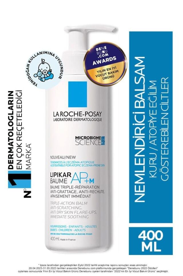La Roche Posay Lipikar Baume AP+ M Yatıştırıcı Balm 400 ml
