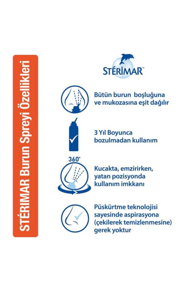 Sterimar Baby Pamper Hipertonik Bebek Tıkalı Burun 100 ml